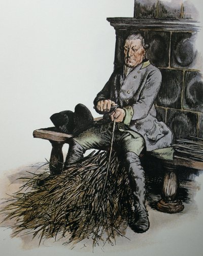 Prussian Provost by Adolph Menzel